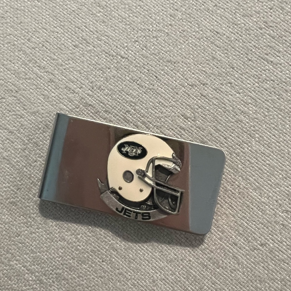 Vintage NY Jets Money Clip